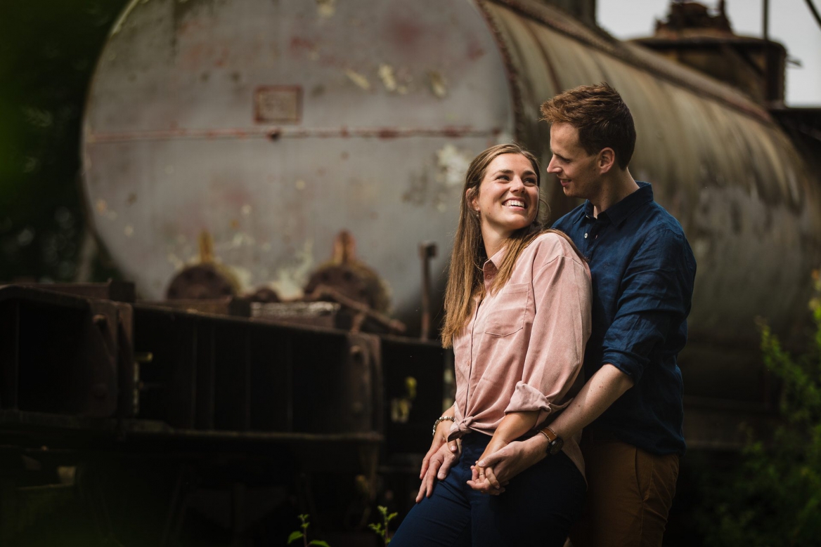 Loveshoot bij Jorik Algra Fotografie